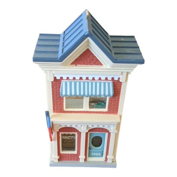 Hallmark Keepsake Ornament US Post Office 1989 Nostalgic Shops - Picture 3 of 6